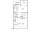 Main floor plan featuring an open-concept kitchen, Gathering room, dining area, office, and two-car garage at 1201 Westerland Way # 27, Durham, NC 27703
