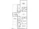 Second floor plan featuring a primary bedroom, two additional bedrooms, a loft, and a laundry room at 1201 Westerland Way # 27, Durham, NC 27703