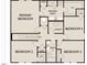 Second floor plan showcasing four bedrooms, two bathrooms, utility room, linen closets, and walk-in closets at 140 N Keatts Winner Ct, Wilson's Mills, NC 27520