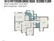 Second floor plan featuring three bedrooms, primary bath, hall, laundry, and walk-in closets at 1613 Patterson Grove Rd, Apex, NC 27502