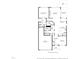 Layout of the first floor of the home, including the primary bedroom, living room, and kitchen at 3661 Manifest Pl, Cary, NC 27519