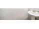 Powder room features a pedestal sink at 3661 Manifest Pl, Cary, NC 27519