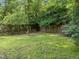 View of a backyard with a fence at 6008 Chittim Ct, Raleigh, NC 27616