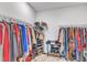 Spacious walk-in closet with built-in shelving and hanging space at 1021 Shellbank Dr, Durham, NC 27703