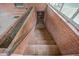 Brick staircase leading to a door, offering a unique architectural design at 1051 Old Us 421, Lillington, NC 27546