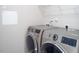 Laundry room featuring a newer model washer and dryer at 1116 Kingston Grove Drive Dr, Cary, NC 27519