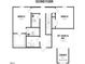 Blueprint for the second floor which includes bedrooms, bathrooms, and an optional bedroom or recreational area at 163 Fish Camp Dr, Wendell, NC 27591