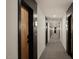 Hallway with doors at 2201 W Cornwallis Rd # 1B-3, Durham, NC 27705