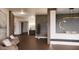 Modern lobby with comfortable seating, reception desk, and stylish decor at 2201 W Cornwallis Rd # 2B-1, Durham, NC 27705