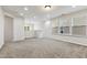 Bonus room with carpeted flooring and natural light from the windows at 226 Begen St, Morrisville, NC 27560