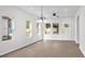 A bright living area with large windows at 2305 Pinecroft Dv, Burlington, NC 27217