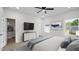 Relaxing bedroom with TV, natural light, and closet access at 2305 Pinecroft Dv, Burlington, NC 27217