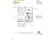 Second floor plan highlighting bedrooms, owner's suite with tray ceiling, and deluxe bath at 2412 Picual Way # 36, New Hill, NC 27562