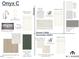 Selection of kitchen and bath finishes includes cabinets, countertops, and tile options at 2412 Picual Way # 36, New Hill, NC 27562