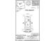 Preliminary lot plan showing property lines, setbacks, and proposed home placement at 2412 Picual Way # 36, New Hill, NC 27562