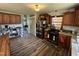 Well-appointed kitchen with ample storage, modern appliances, and a functional layout at 2433 Zacks Mill Rd, Angier, NC 27501