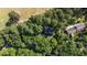 Secluded property featuring dense trees and multiple houses and buildings on a well manicured lot at 3070 Cameron Dr, Henderson, NC 27536