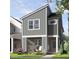 Charming new construction home with vertical siding, covered front porch, and manicured lawn in a friendly neighborhood at 338 Cottage Hill Way, Knightdale, NC 27604