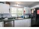 Well-maintained kitchen offers ample counter space, modern appliances, and a functional layout for easy meal preparation at 1008 Catsby Cir, Raleigh, NC 27603