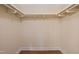 Empty closet with white walls and built in shelves at 101 Hunter Fld, Sanford, NC 27332