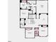 Layout of the second floor featuring the owner's suite, bedrooms, a loft and the laundry room at 1017 Dillon Lake Dr, Knightdale, NC 27545