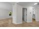 Bright and airy living room with hardwood floors and neutral paint at 103 Burham Ct, Apex, NC 27502