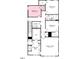 Second-floor layout featuring bedrooms, bathrooms, laundry, and owner's suite with walk-in closets and bath at 1053 Hardin Hill Ln, Knightdale, NC 27545