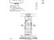 Site plan showing lot dimensions, building footprint, and setbacks at 1053 Hardin Hill Ln, Knightdale, NC 27545