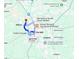 A detailed map illustrating the proximity to nearby shops at 1104 Briar Gate Dr, Holly Springs, NC 27540