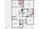 Second floor plan featuring owner's suite, three bedrooms, and laundry room at 113 Seagraves Creek Ln, Holly Springs, NC 27540