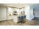 Modern kitchen featuring granite countertops and stainless steel appliances at 1206 Newton Dr Dr, Mebane, NC 27302