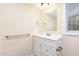 Bathroom featuring a modern vanity and ample natural light at 121 Lena Ct, Burlington, NC 27217
