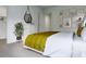 Stylish bedroom featuring neutral colors, modern decor, and ample closet space at 1216 Hardin Hill Ln, Knightdale, NC 27545