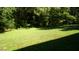 A backyard that features a large open green space at 126 Kipling Dr, Oxford, NC 27565