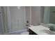 This bathroom features a vanity, sink, toilet and a shower with tub at 126 Kipling Dr, Oxford, NC 27565