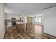 Stylish kitchen with an island and stainless steel appliances at 130 Ruby Trl, Roxboro, NC 27574