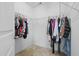 Walk-in closet with wire shelving provides ample storage space for clothing and accessories, maximizing organization at 136 Thornhill Dr, Burlington, NC 27215