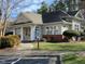 Charming clubhouse with reserved parking spots, perfect for community gatherings and events at 211 Providence Glen, Chapel Hill, NC 27514