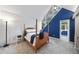 Stylish bedroom featuring a four-poster bed, cozy decor, and a tranquil atmosphere at 2207 Vintage Hill Dr, Durham, NC 27712