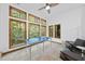 Bright game room with large windows offering scenic views of the surrounding greenery at 2306 Damascus Church Rd, Chapel Hill, NC 27516