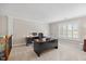 Home office featuring crown molding, plantation shutters, and an abundance of space for work and productivity at 2419 Rogerson St, Raleigh, NC 27614