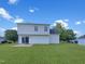 Spacious backyard with a concrete patio area, perfect for outdoor enjoyment and entertaining at 308 Quartz Dr, Durham, NC 27703
