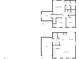 A detailed floor plan showcasing the layout of this two-story home at 308 Quartz Dr, Durham, NC 27703