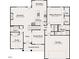 Detailed floor plan showcasing layout of the first floor, including kitchen, Primary bedroom, garage, and outdoor porch at 393 Abingdon Farms Dr, Selma, NC 27576