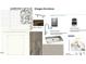 Selection of kitchen and bath materials featuring granite, tile, appliances, and fixtures in a modern design at 412 Rowe Way, Knightdale, NC 27545