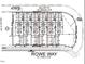 Community site plan highlighting the layout of homes, roadways, and private alley access within the development at 412 Rowe Way, Knightdale, NC 27545
