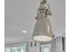Close up of a chrome light fixture in a modern kitchen at 425 Morrison Ave, Raleigh, NC 27608