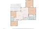 Detailed floor plan showing layout of bedrooms, kitchen, living spaces, and primary bath at 45 Imperial Dr, Clayton, NC 27527