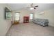 Bright living room offers great natural light, neutral walls, and comfortable seating area at 45 Imperial Dr, Clayton, NC 27527