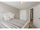 Bedroom with queen bed and white furniture at 5003 Celtic Ct, Raleigh, NC 27612